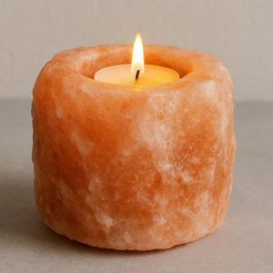 Himalayan Salt Stone Candle Holder