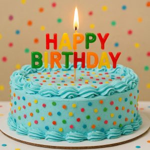 12 Birthday Cake Frosting Celebration Candle