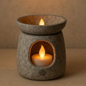 30 Premium Stone Effect Flameless Fragrance Lamp